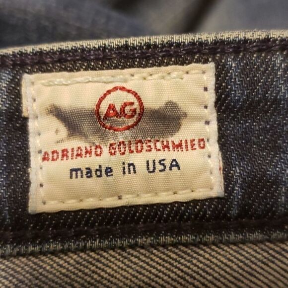 - Adriano Goldsmith Steve ankle patched jeans size 25 - Picture 7 of 7